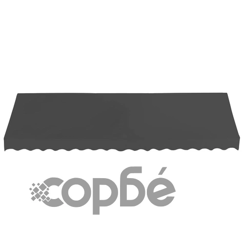 Бистро сенник, 350х120 см, антрацит ➤ топ цена ➤ sorbe.bg