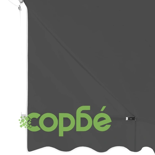 Бистро сенник, 350х120 см, антрацит ➤ топ цена ➤ sorbe.bg