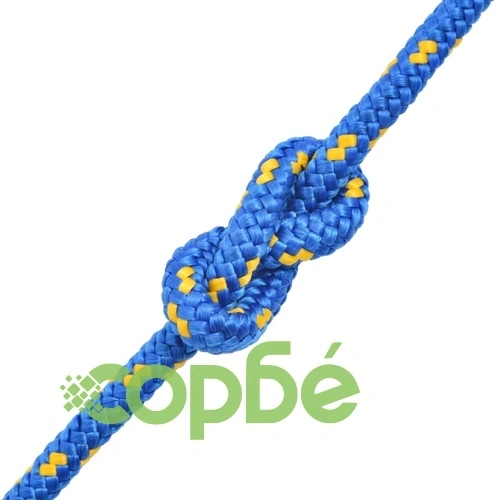 Морско въже, полипропилен, 16 мм, 50 м, синьо ➤ топ цена ➤ sorbe.bg