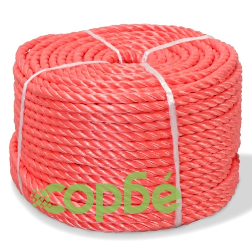 Усукано въже, полипропилен, 14 мм, 250 м, оранжево ➤ топ цена ➤ sorbe.bg