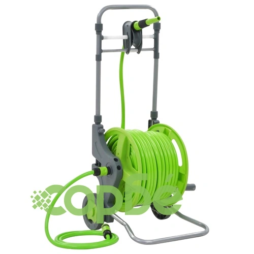 Количка-макара за маркуч с колелца, 45+2 м ➤ топ цена ➤ sorbe.bg