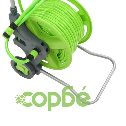 Количка-макара за маркуч с колелца, 45+2 м ➤ топ цена ➤ sorbe.bg