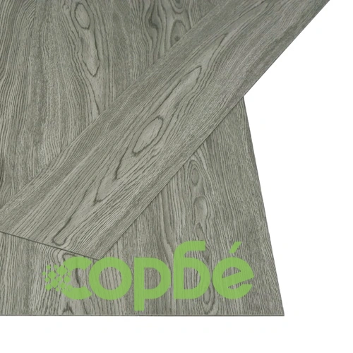 Самозалепващи подови дъски, 4,46 м², 3 мм, PVC, сиви ➤ топ цена ➤ sorbe.bg