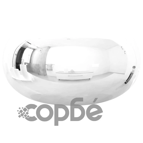 Мивка, 40x15 см, керамична, сребриста ➤ топ цена ➤ sorbe.bg