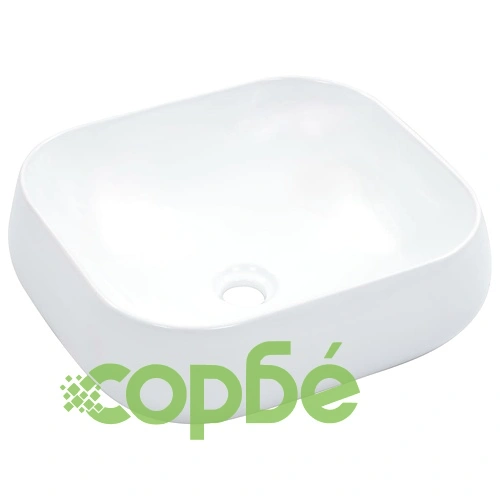 Мивка, 44,5x39,5x14,5 см, керамична, бяла ➤ топ цена ➤ sorbe.bg