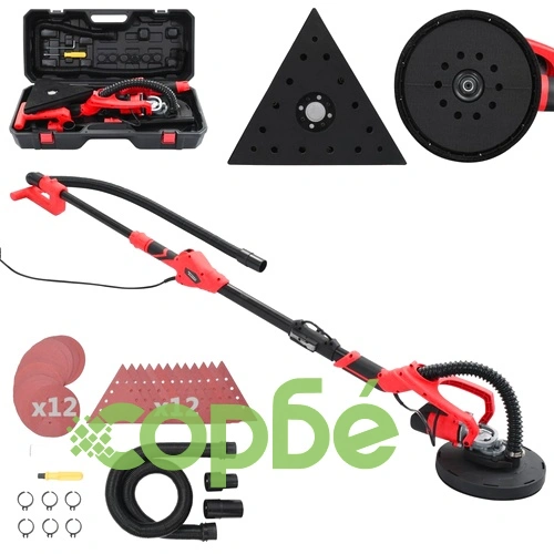 Комплект шлайф за гипсокартон, 2-в-1, 710 W ➤ топ цена ➤ sorbe.bg