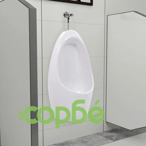 Писоар за стена със система за промиване, керамика ➤ топ цена ➤ sorbe.bg