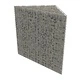Габион повдигната леха, поцинкована стомана, 75x75x100 cм