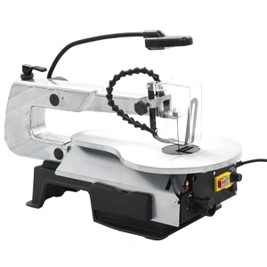 Контурен трион с лампа, стомана, дълбочина на рязане 406 мм