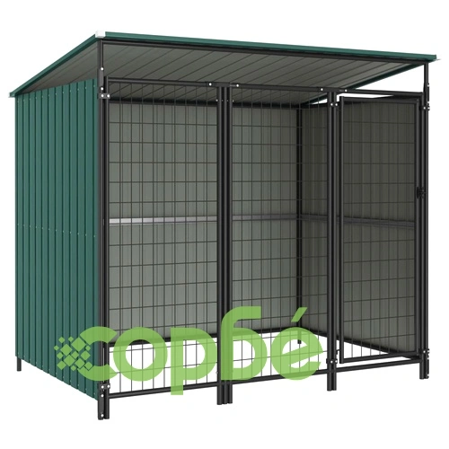 Дворна клетка за кучета, 193x133x163 см ➤ топ цена ➤ sorbe.bg