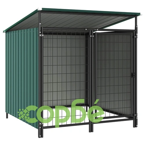 Дворна клетка за кучета, 133x133x113 см ➤ топ цена ➤ sorbe.bg