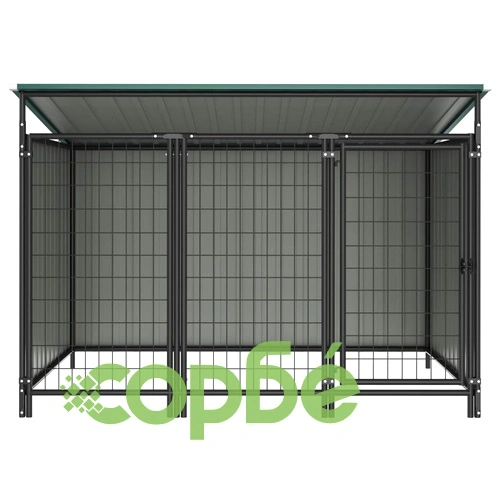 Дворна клетка за кучета, 193x133x113 см ➤ топ цена ➤ sorbe.bg