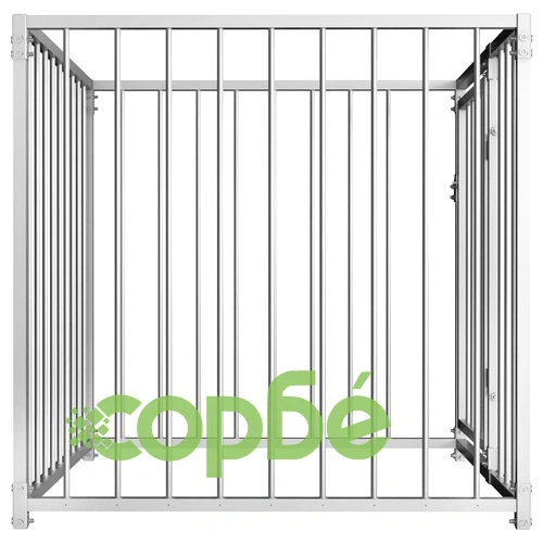 Външна клетка за кучета, 100x100x100 см ➤ топ цена ➤ sorbe.bg