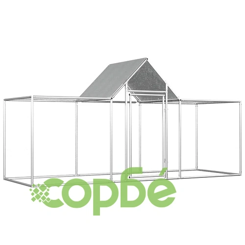 Птичарник, 3x1x1,5 м, поцинкована стомана ➤ топ цена ➤ sorbe.bg