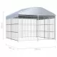 Външна клетка за кучета с покрив, 300x300x200 см