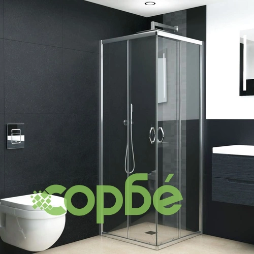 Душ кабина със закалено стъкло, 90x70x180 см ➤ топ цена ➤ sorbe.bg