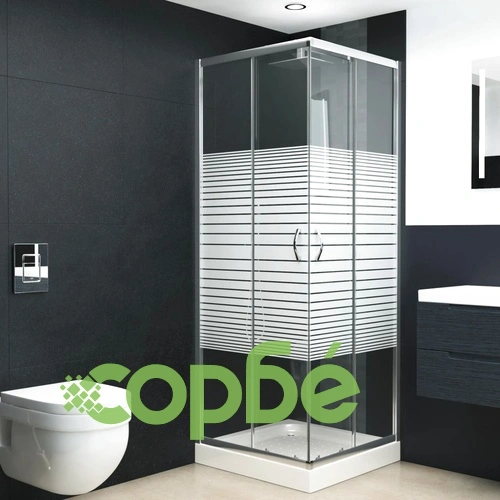 Душ кабина със закалено стъкло, 70x70x185 см ➤ топ цена ➤ sorbe.bg