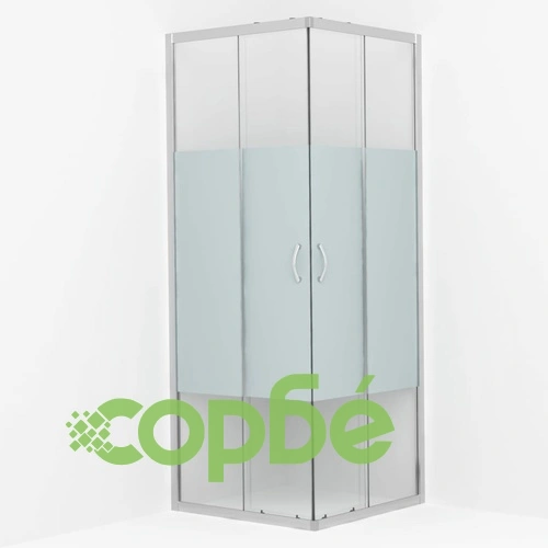 Душ кабина със закалено стъкло, 80x70x185 см ➤ топ цена ➤ sorbe.bg