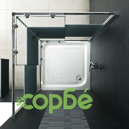 Душ кабина със закалено стъкло, 90x70x180 см ➤ топ цена ➤ sorbe.bg