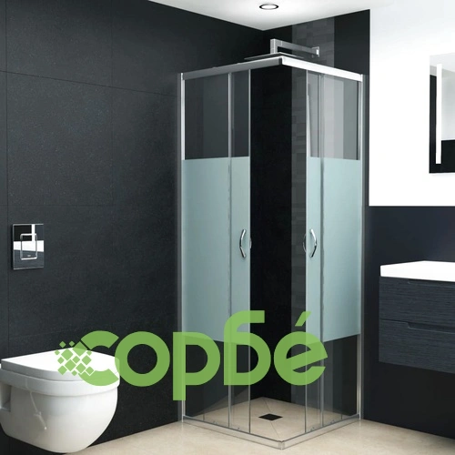 Душ кабина със закалено стъкло, 90x80x180 см ➤ топ цена ➤ sorbe.bg