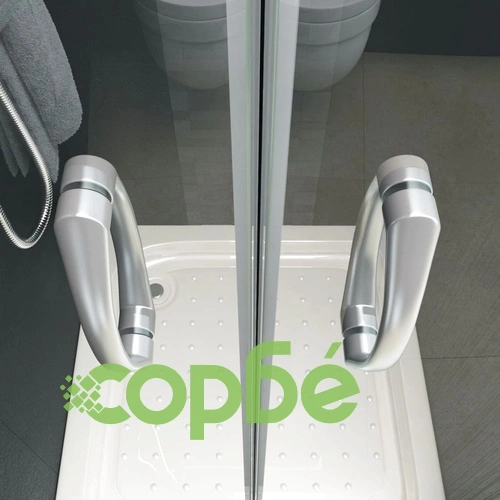 Врати за душ, прозрачно ESG стъкло, 85x185 см ➤ топ цена ➤ sorbe.bg