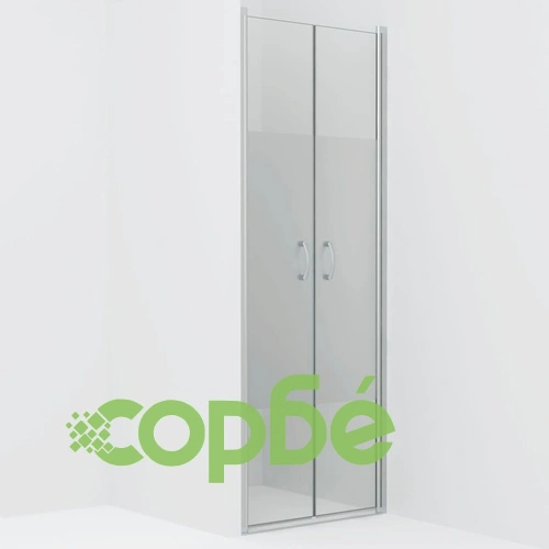 Врати за душ, полуматирано ESG стъкло, 90x180 см ➤ топ цена ➤ sorbe.bg
