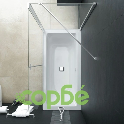 Двойно сгъваема душ кабина ESG 120x68x130 см  ➤ топ цена ➤ sorbe.bg