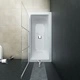Сгъваем душ параван, 3 панела, ESG стъкло, 130x138 см
