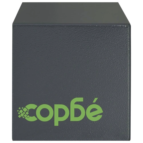 Цифров сейф с пръстов отпечатък, тъмносив, 31x20x20 см ➤ топ цена ➤ sorbe.bg