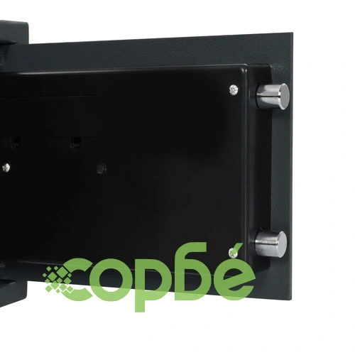 Цифров сейф с пръстов отпечатък, тъмносив, 35x25x25 см ➤ топ цена ➤ sorbe.bg