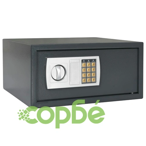 Цифров сейф, тъмносив, 42x37x20 см ➤ топ цена ➤ sorbe.bg