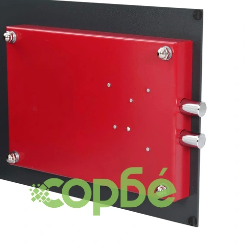 Стенен сейф, тъмносив, 49x19,5x32 см ➤ топ цена ➤ sorbe.bg