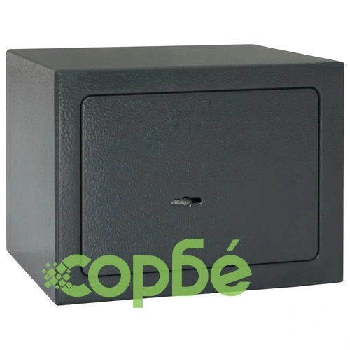 Механичен сейф, тъмносив, 23x17x17 см, стомана  ➤ топ цена ➤ sorbe.bg