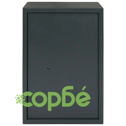 Механичен сейф, тъмносив, 35x31x50 см, стомана  ➤ топ цена ➤ sorbe.bg