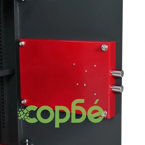 Механичен сейф, тъмносив, 35x31x50 см, стомана  ➤ топ цена ➤ sorbe.bg