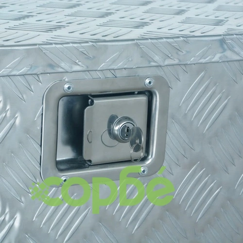 Алуминиева кутия, 737/381x410x460 мм, сребриста ➤ топ цена ➤ sorbe.bg