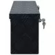 Алуминиева кутия, 485x140x200 мм, черна