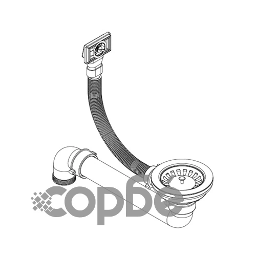 Гранитна кухненска мивка с едно корито, кръгла, бежова ➤ топ цена ➤ sorbe.bg