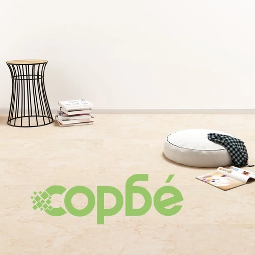 Самозалепващи подови дъски от PVC, 5,11 м², бежови ➤ топ цена ➤ sorbe.bg