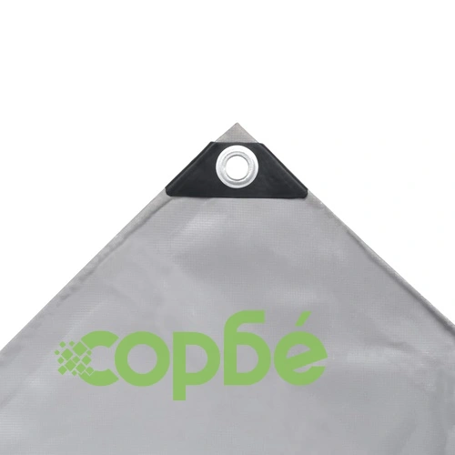 Брезентово платнище, 650 гр/м², 1,5x10 м, сиво ➤ топ цена ➤ sorbe.bg