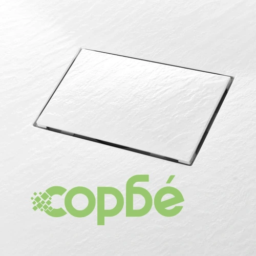 Душ корито, SMC, бяло, 90x80 см ➤ топ цена ➤ sorbe.bg