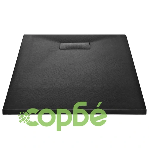 Душ корито, SMC, черно, 100x80 см ➤ топ цена ➤ sorbe.bg