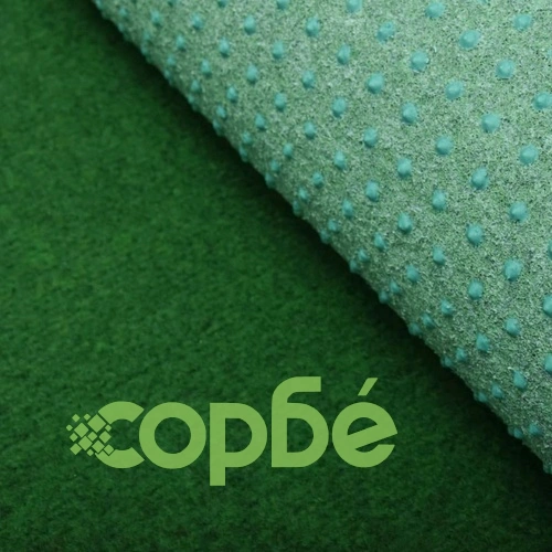 Изкуствена трева с шипове, PP, 10x1,33 м, зелена ➤ топ цена ➤ sorbe.bg