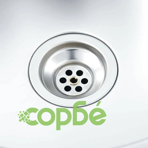 Кухненска мивка двойно корито цедка и сифон неръждаема стомана ➤ топ цена ➤ sorbe.bg