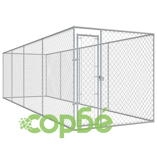 Дворна клетка за кучета, 760x192x185 см ➤ топ цена ➤ sorbe.bg