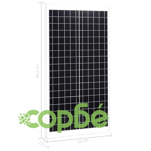 Соларен панел, 30 W, поликристален алуминий и защитно стъкло ➤ топ цена ➤ sorbe.bg