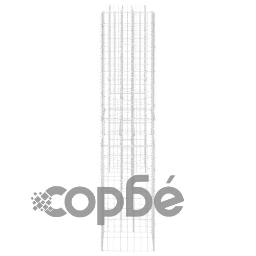 Габион плантер Н-образен, стоманена тел, 260x40x180 cм на топ цена от sorbe.bg Габион плантер Н-образен, стоманена тел, 260x40x180 cм ➤ топ цена ➤ sorbe.bg