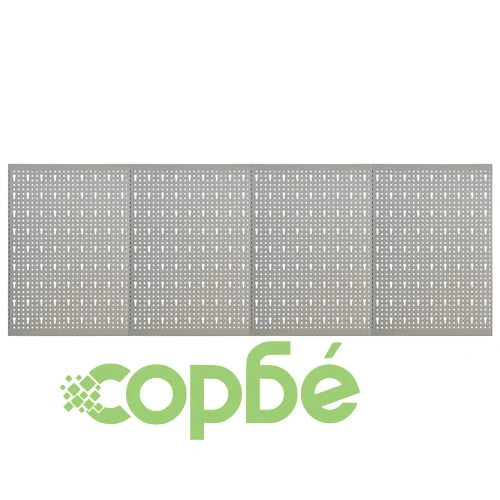 Стенни панели за инструменти, 4 бр, 40x58 см, стомана ➤ топ цена ➤ sorbe.bg