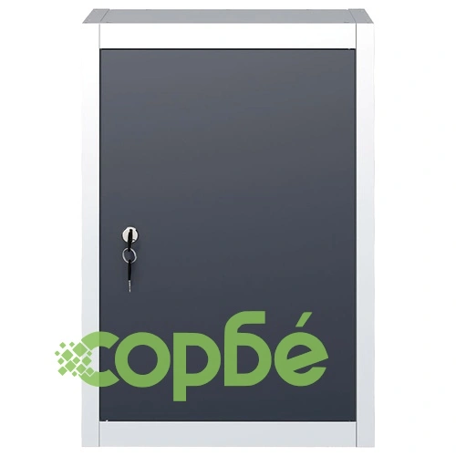 Стенен шкаф за инструменти, индустриален, метал, сиво и черно ➤ топ цена ➤ sorbe.bg