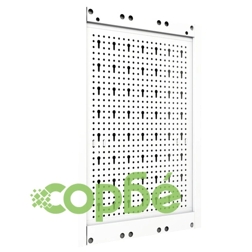 Стенен шкаф за инструменти, индустриален, метал, сиво и черно ➤ топ цена ➤ sorbe.bg